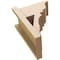 Ekena Millwork 7 1/2-in W x 12-in D x 16-in H Balboa Trad Rough Cedar Woodgrain TimberThane Outlooker, Primed Tan OUTUR075X12X16BOA04RCPR - alternate 4